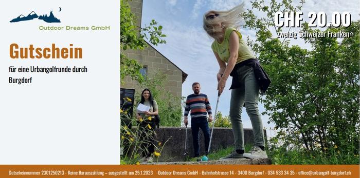 Schenken Sie ein Golfevent in Burgdorf
