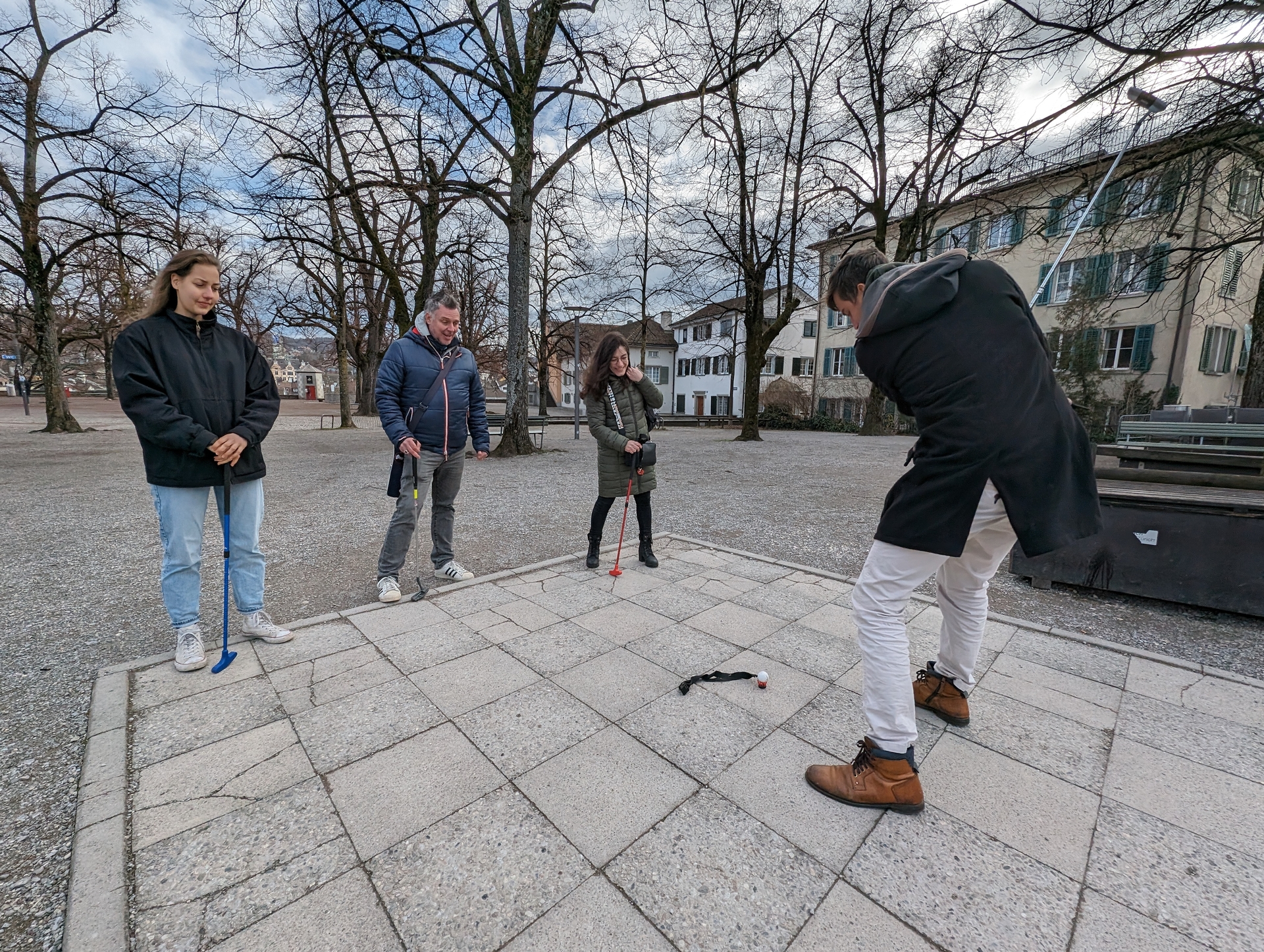 Urban Golf <br/>Golfspielen durch Zürich